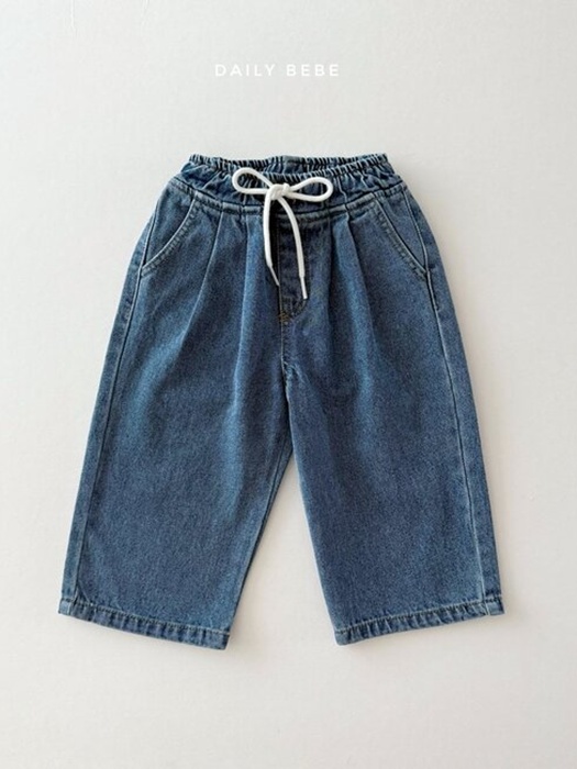 Banding Denim Pants