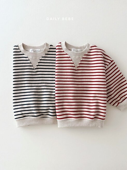 Stripe Triangle Sweatshirt