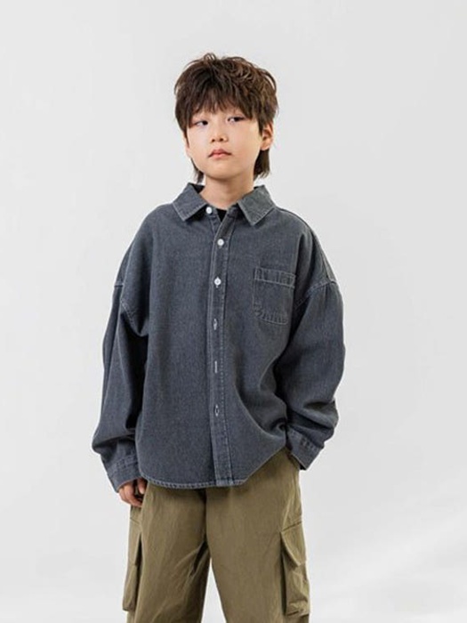 Basic Denim Shirt Basic Denim Shirt