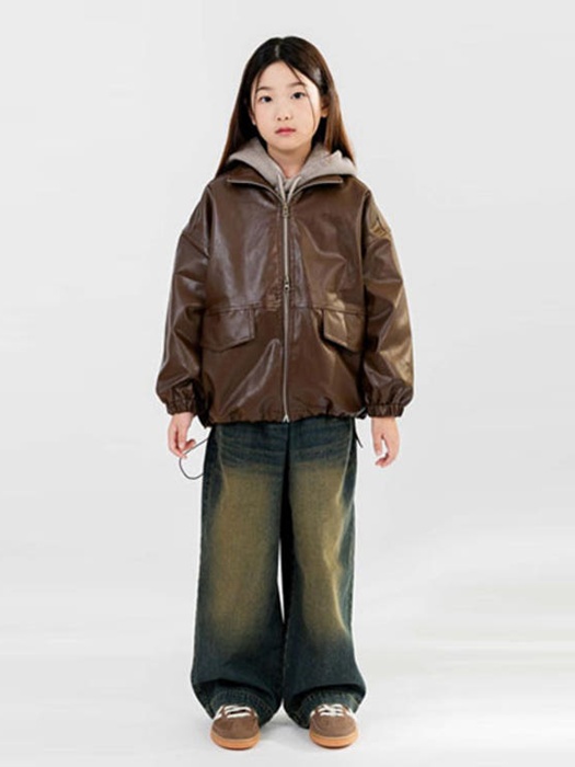 Teen Wide Denim Pants Teen Wide Denim Pants