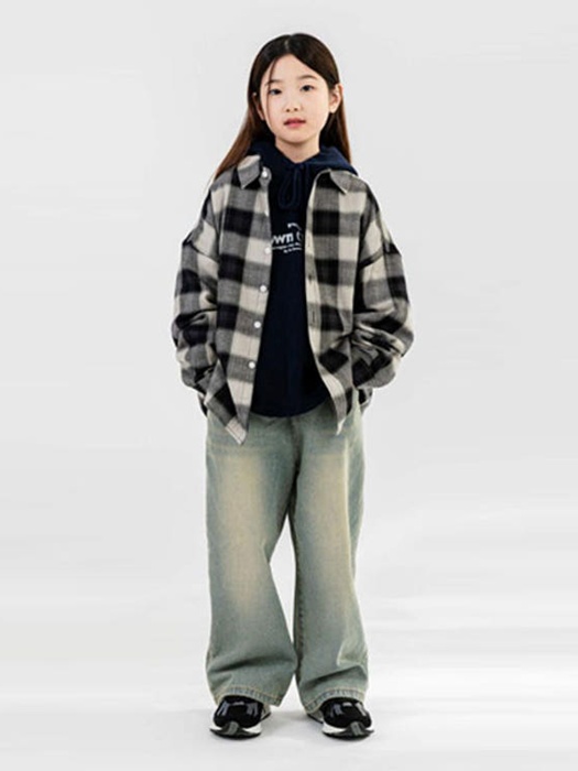 Cat Brush Denim Pants Cat Brush Denim Pants