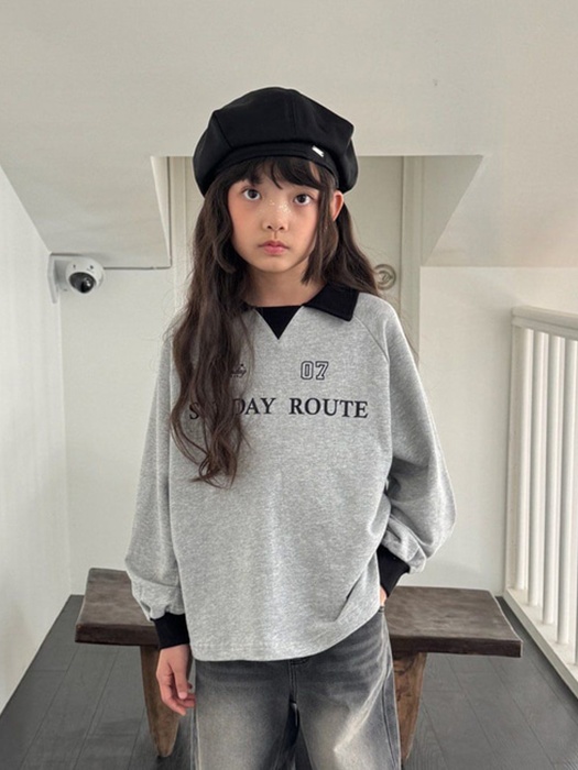 Sunday Route Collar Sweatshirt