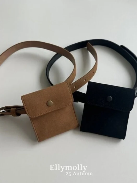 Suede Belt Set