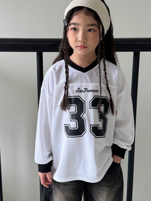 Number 33 Jersey Tee