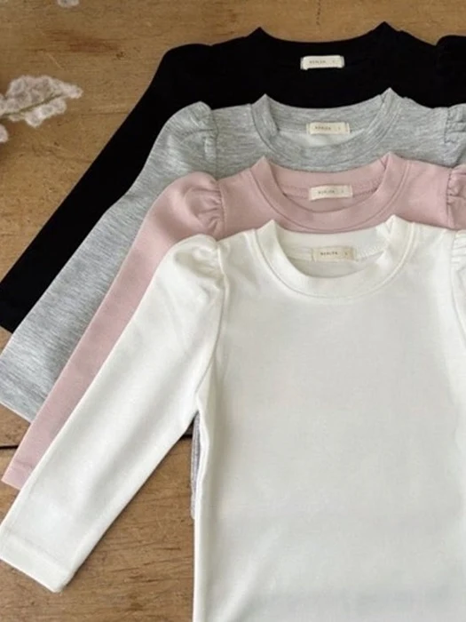 Basic Shirring Tee Basic Shirring Tee