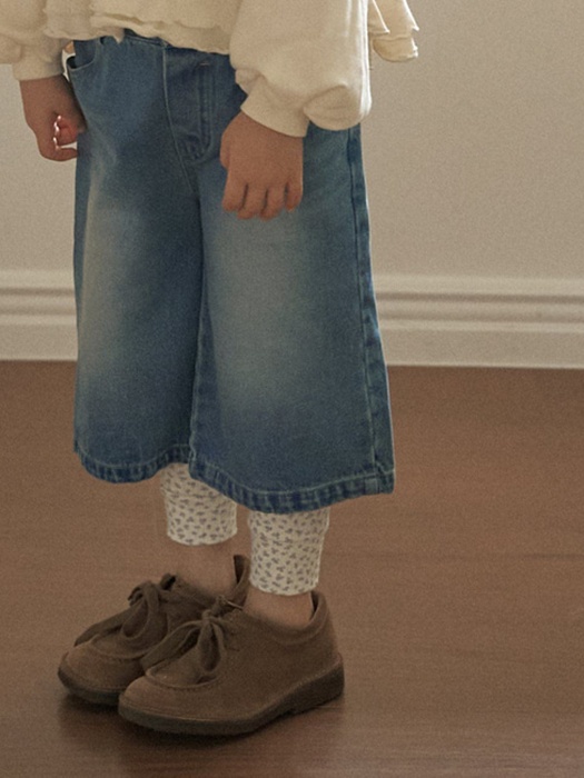 A-Cut Denim Pants