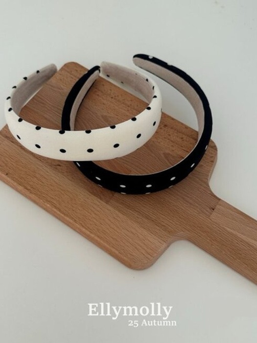 Embossed Dot Hairband