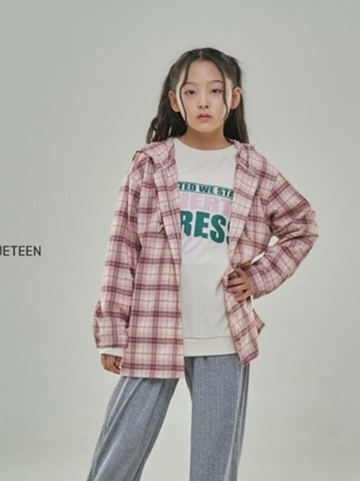 Hooded Check Shirt