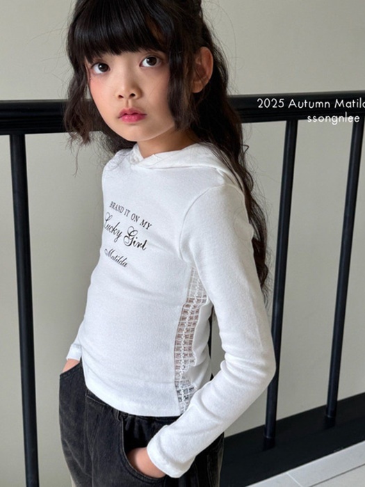 Lucky Girl Lace Hoodie Lucky Girl Lace Hoodie