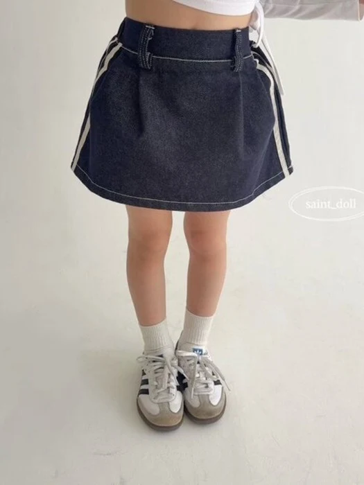 Denim Tape Skirt Denim Tape Skirt