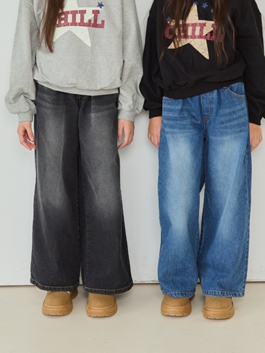 P01 Wide Denim Pants P01 Wide Denim Pants