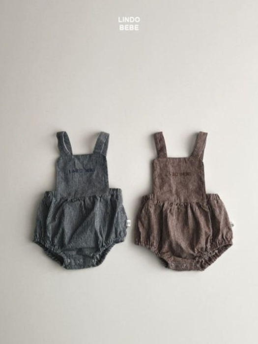 Bebe Stripe Overall Bloomers Bebe Stripe Overall Bloomers