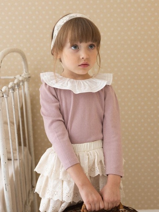 Hannah Pintuck Frill Tee Hannah Pintuck Frill Tee