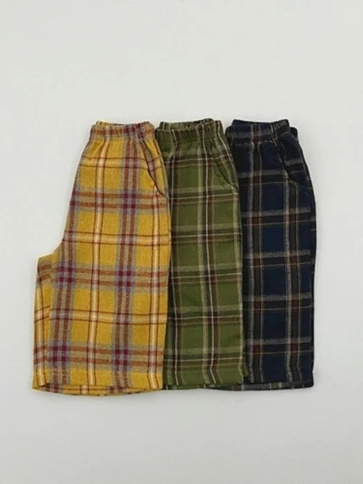 Check Camp Straight Pants Check Camp Straight Pants