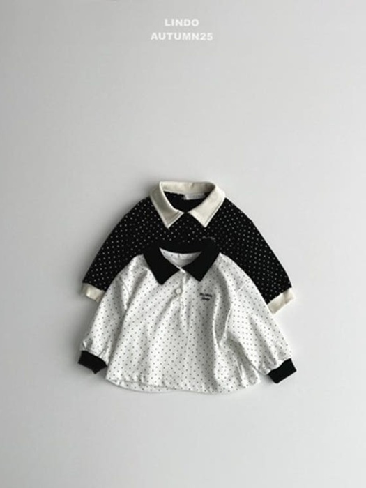 Little Dot Collar Tee Little Dot Collar Tee
