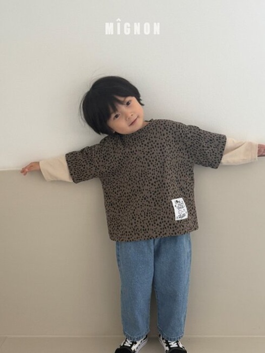 Mini Leopard Tee