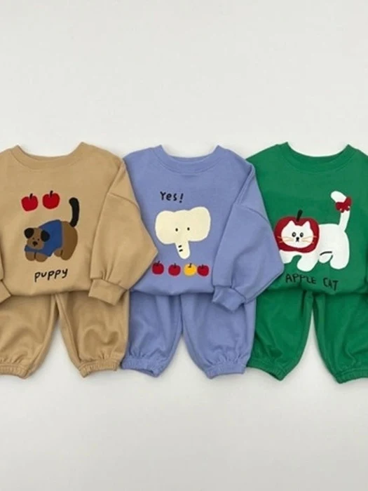 Animal Apples Set