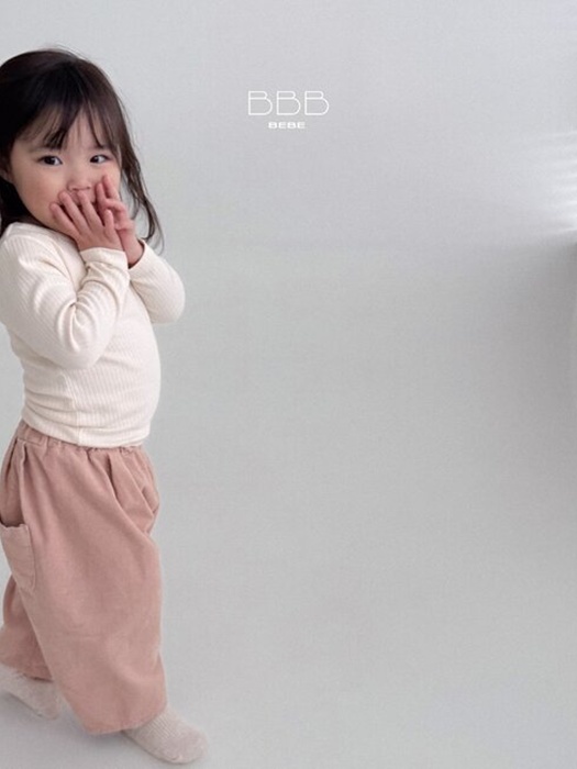 Bebe Ribbed Basic Tee