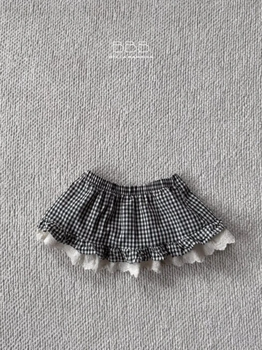 Bebe Check Layered Skirt by Bella Bambina for Baby - catalog view