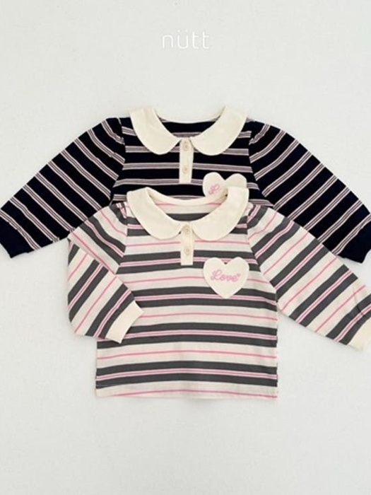 Heart Collar Tee Heart Collar Tee