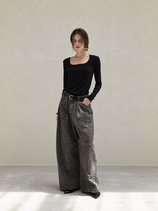 Rib Square Tee Rib Square Tee
