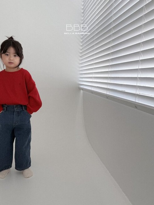 Theers Denim Pants by Bella Bambina for Child - catalog view
