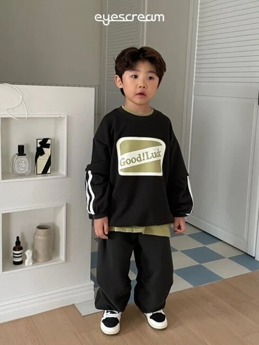 Good Luck Layered Sweatshirt Good Luck Layered Sweatshirt