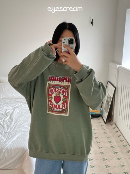 Matchstick Pig Sweatshirt Adult Matchstick Pig Sweatshirt Adult