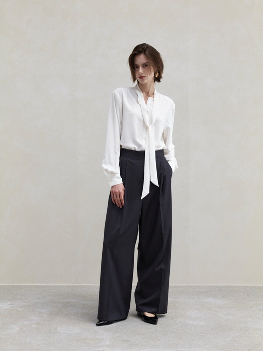 Hidden Tie Blouse