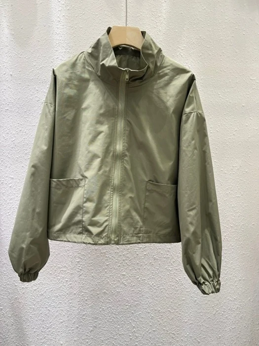 Zip-up String Windbreaker Zip-up String Windbreaker
