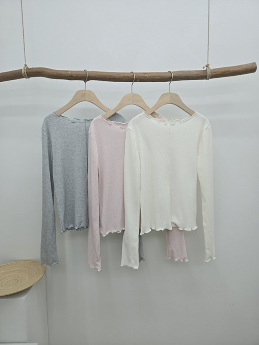 Wave Ribbed Tee