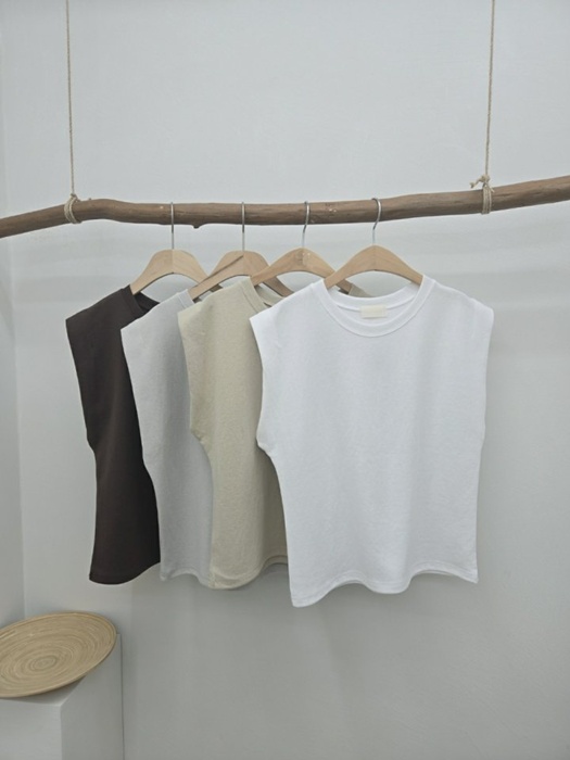 Boxy Sleeveless Tee Boxy Sleeveless Tee