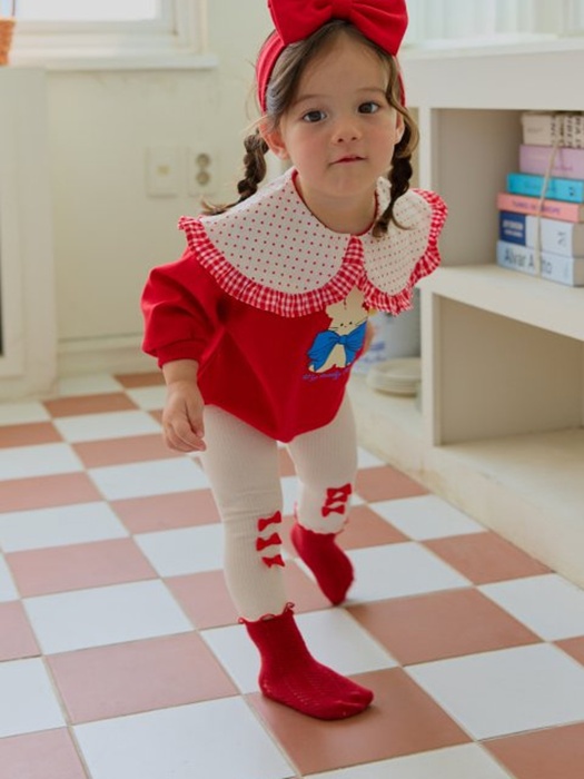Bebe Ribbon Ppong Ppong Leggings Bebe Ribbon Ppong Ppong Leggings