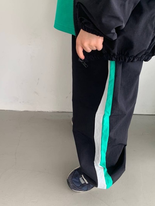 Three Color Track Pants