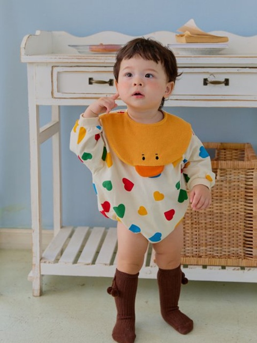Bebe Chick Heart Suit