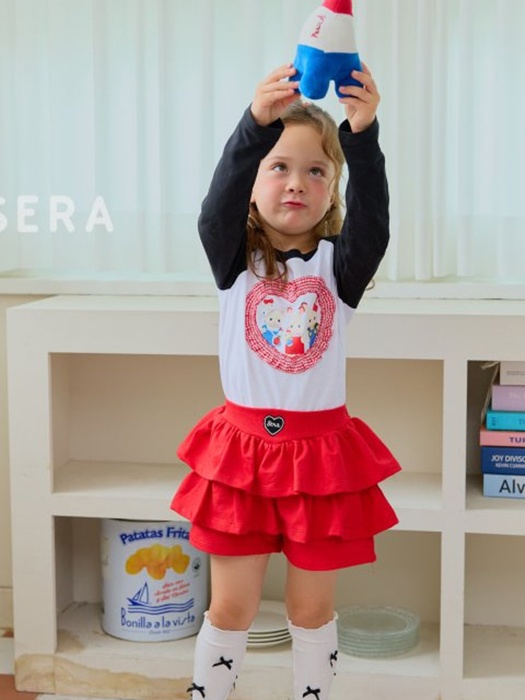 Ruffle Layered Skirt Pants Ruffle Layered Skirt Pants