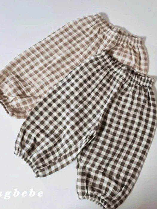 Check Crinkled Bloomers Check Crinkled Bloomers