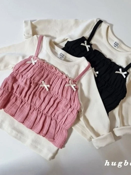 Ribbon Bustier Tee Ribbon Bustier Tee