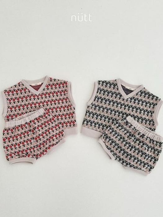 Popo Vest Bloomer Set Popo Vest Bloomer Set