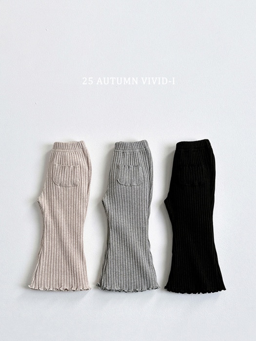 Pocket Bootcut Pants