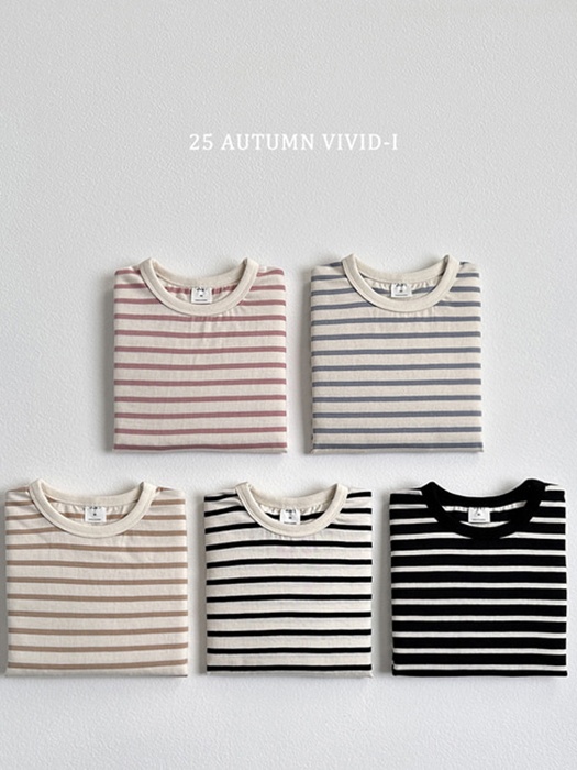 Cuff Stripe Tee
