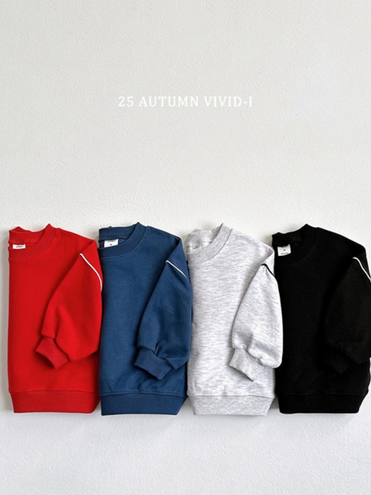 Piping Sweatshirt Piping Sweatshirt
