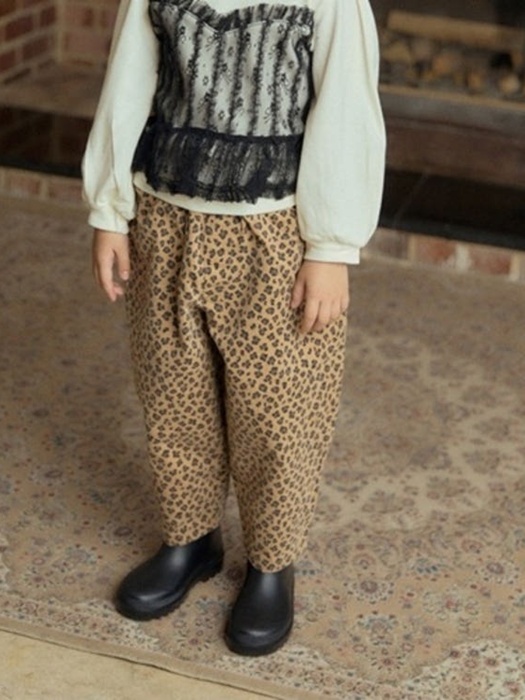 Leopard Washed Pants Leopard Washed Pants