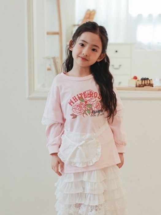 Rose Long Tee