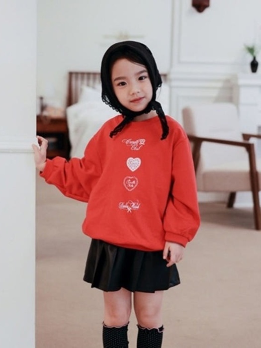 Heart Flocking Sweatshirt Heart Flocking Sweatshirt