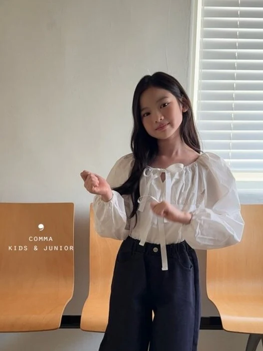 Ribbon Tie Blouse Ribbon Tie Blouse