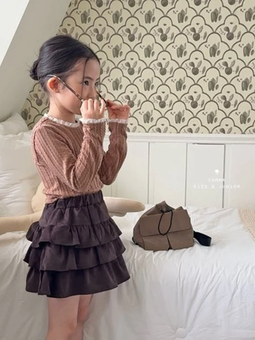 Cable Lace Tee