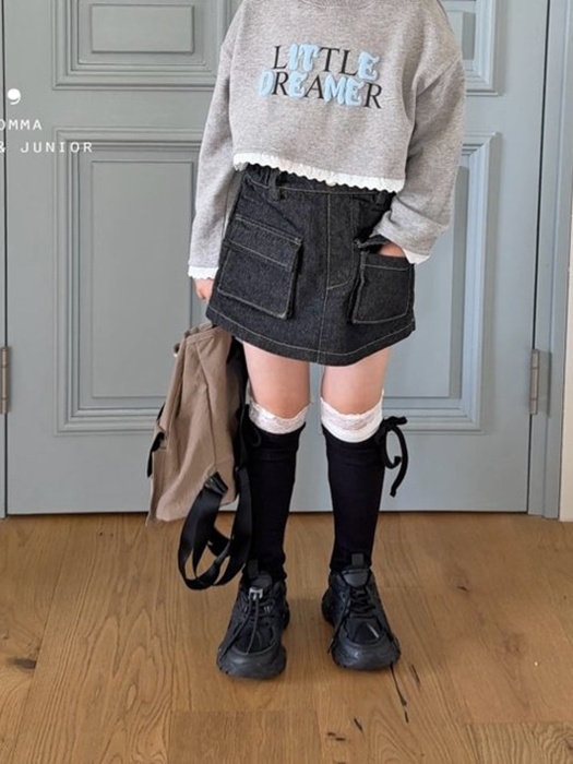 Cargo Skirt Pants