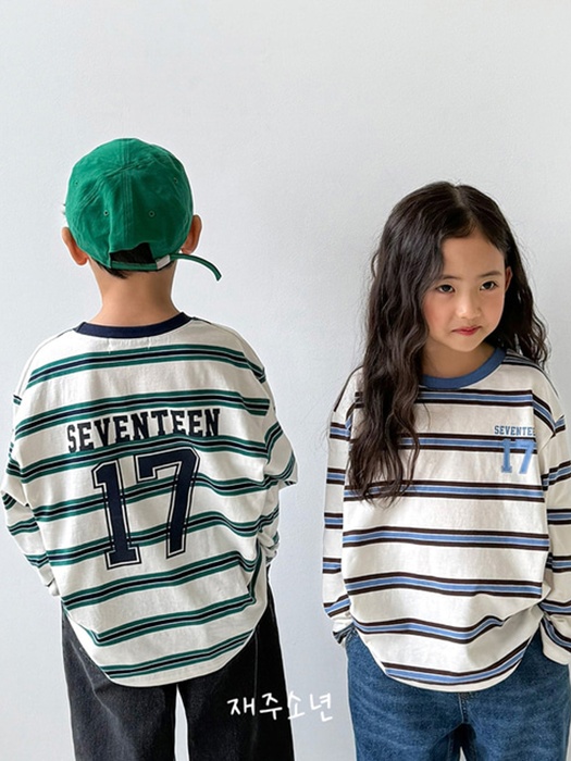 Seventeen Stripe Tee