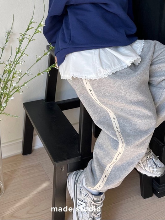 Tape Jogger Pants